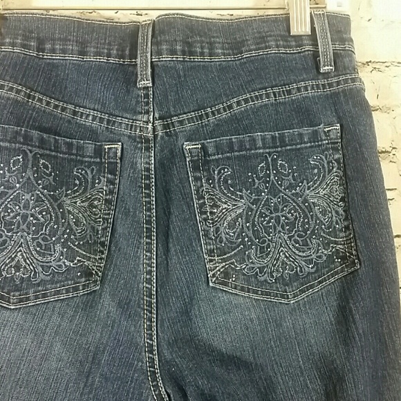 Gloria Vanderbilt 8 petite Capri pants GUC - Picture 6 of 8